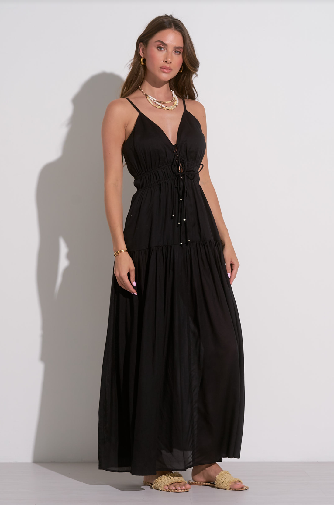 Spaghetti Strap Maxi Dress