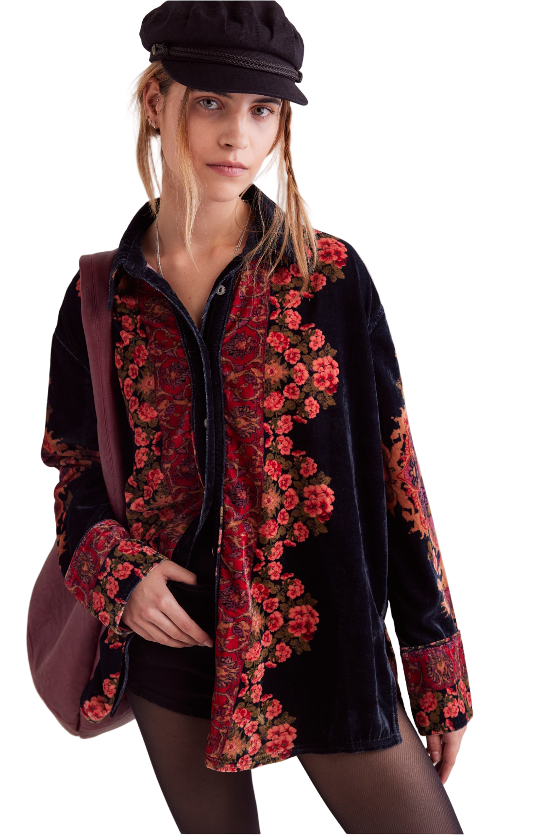One Night Velvet Top