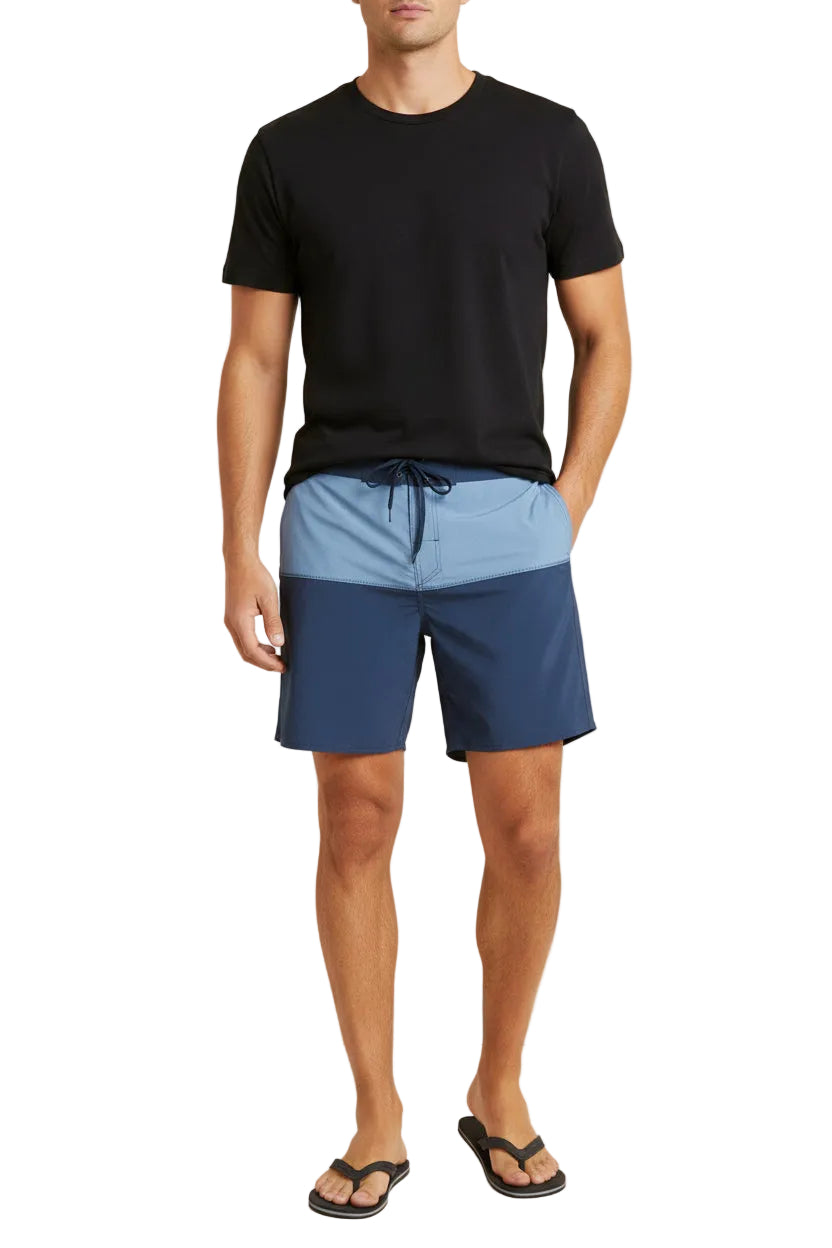Nylon Color Block Water Shorts