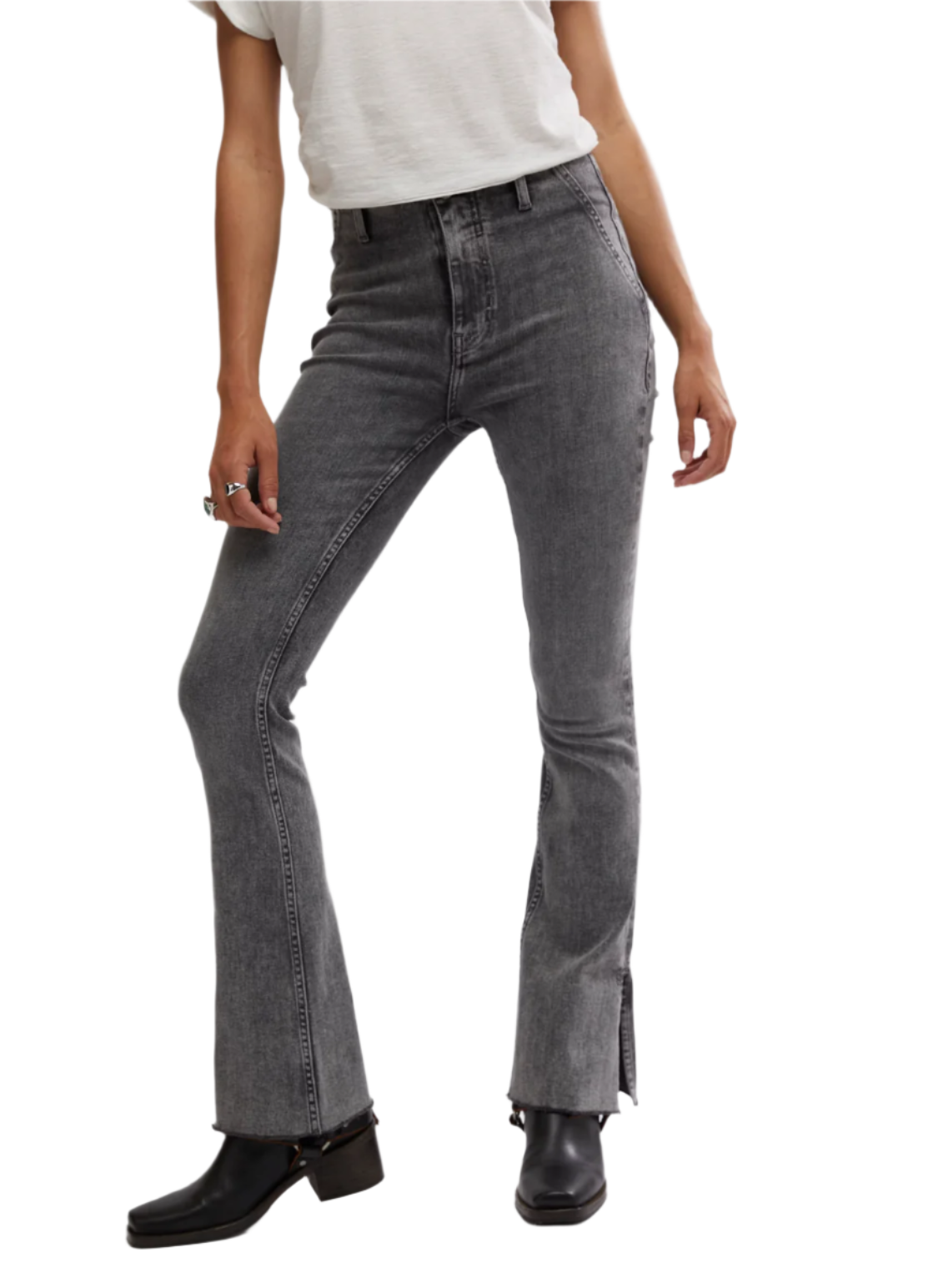 Level Up Slit Bootcut Jeans