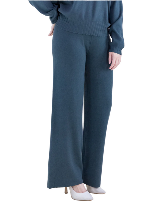 Comfy Wide Leg Knit Pants