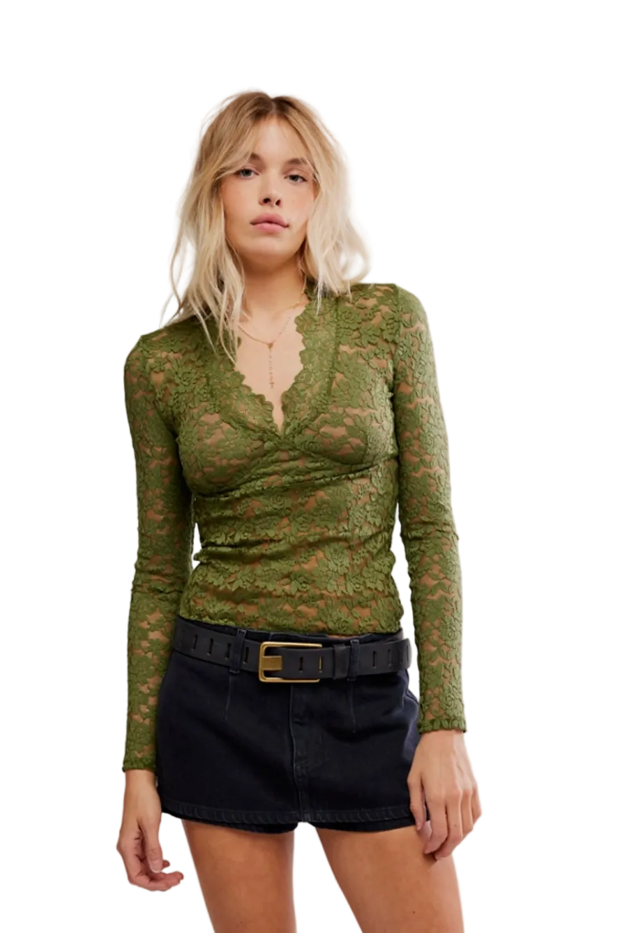 All Day Lace Long Sleeve