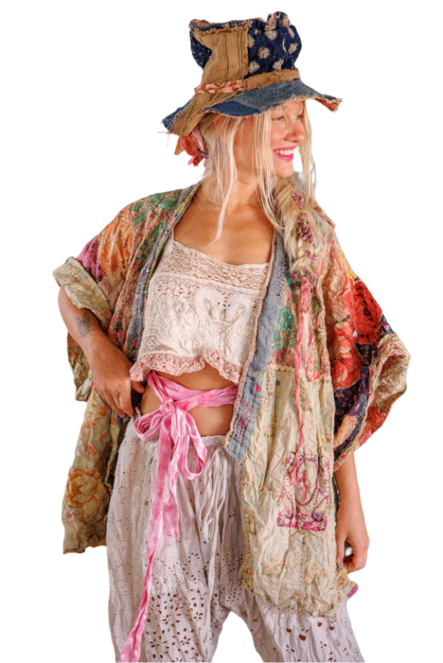 Piecewise Crop Dashi Kimono