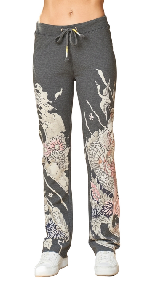 Dragon Print Pant