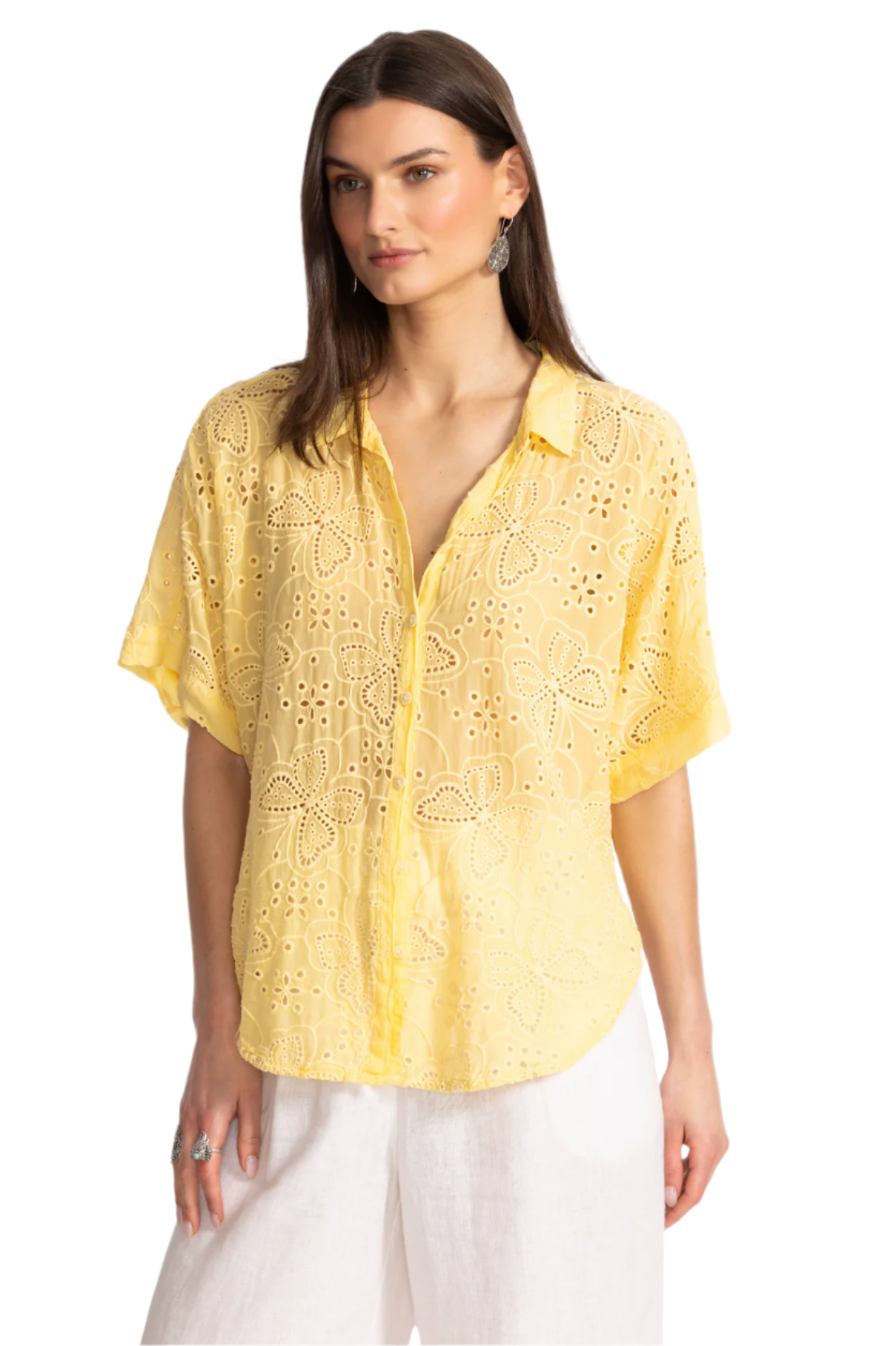 The Audrey S/S Shirt - Mariposa