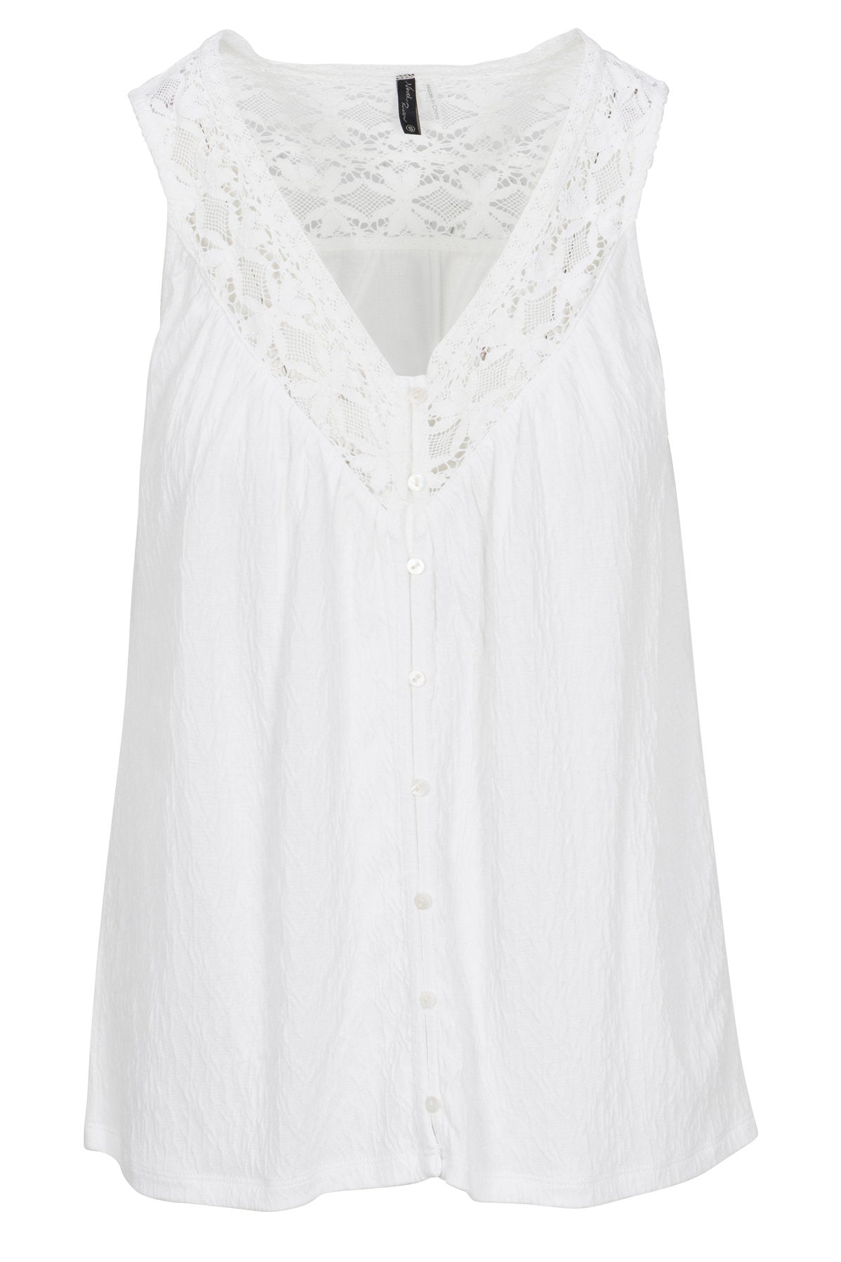 Saratoga Crochet Sleeveless Top