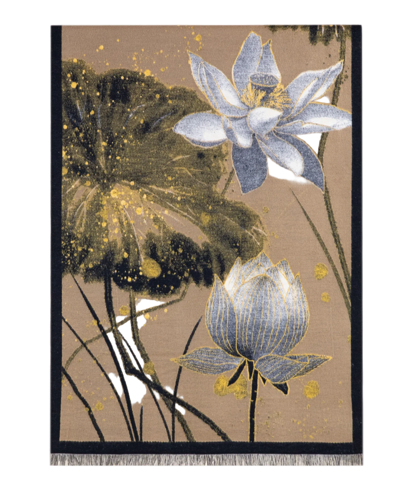 Sunset Water Lily Scarf