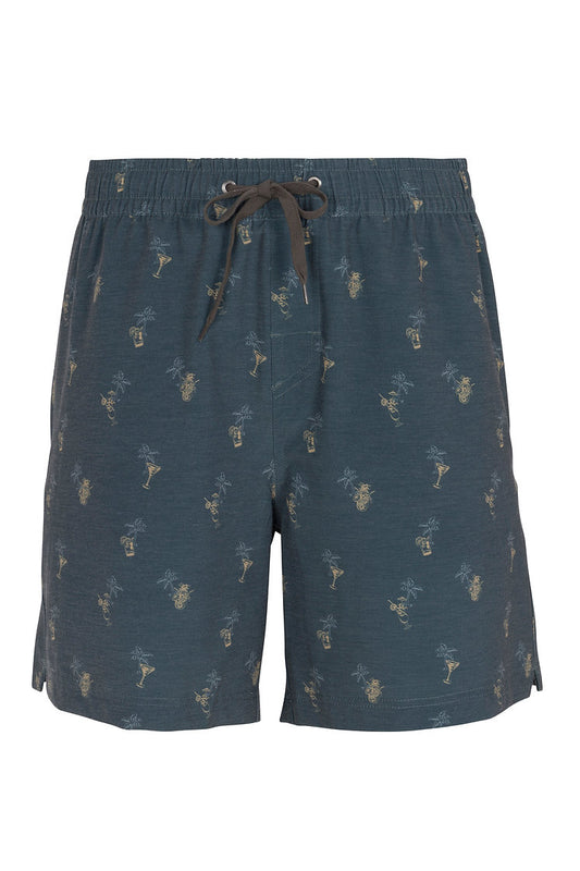 Nylon Printed Water Shorts 10"