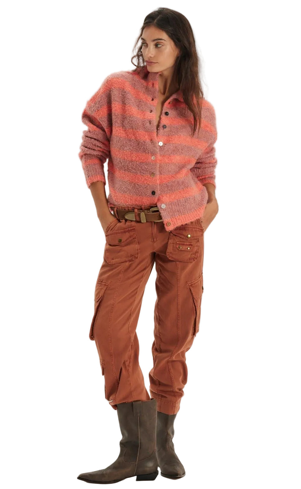 WTF Button Collection Cardi