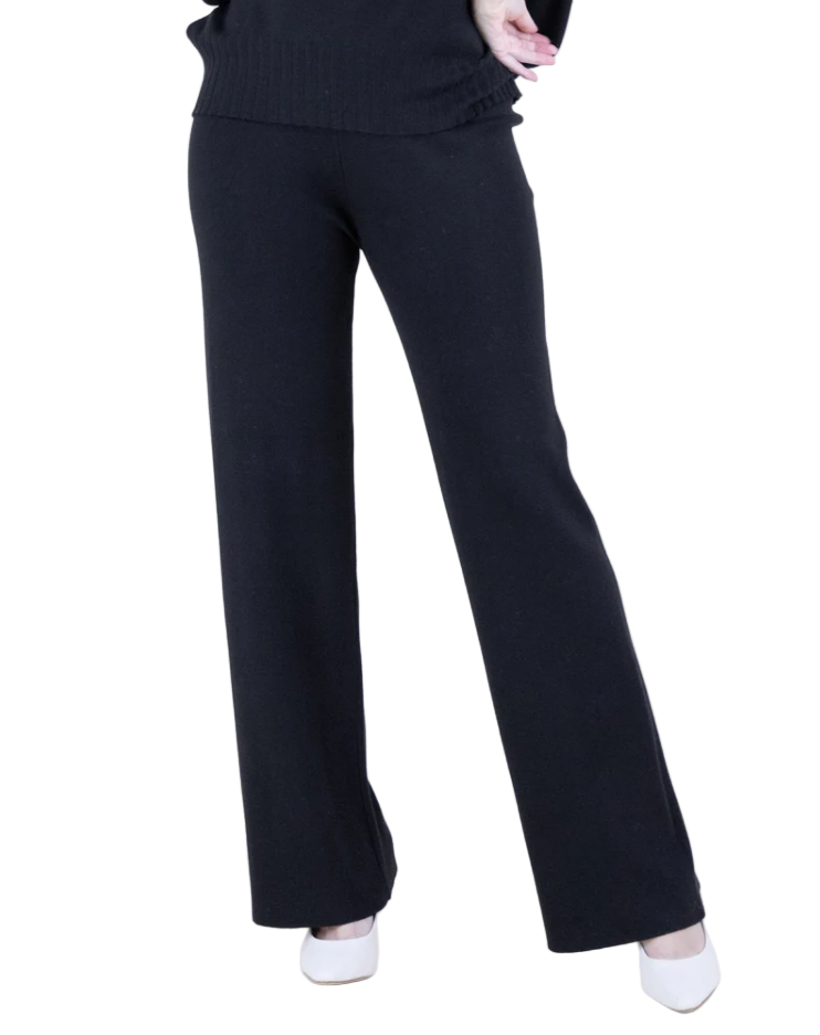 Comfy Wide Leg Knit Pants