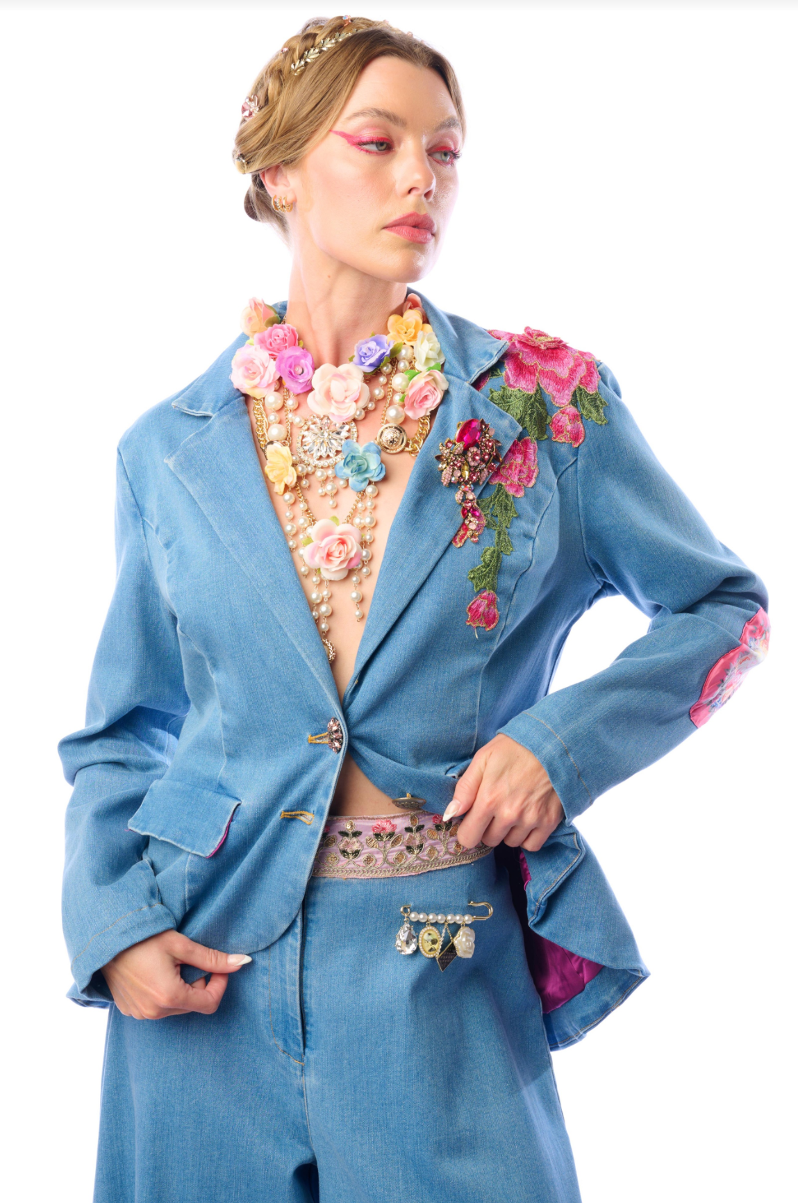 Monte Carlo Denim Blazer