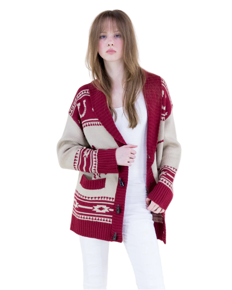 Rodeo Desert Shawl Collar Cardigan