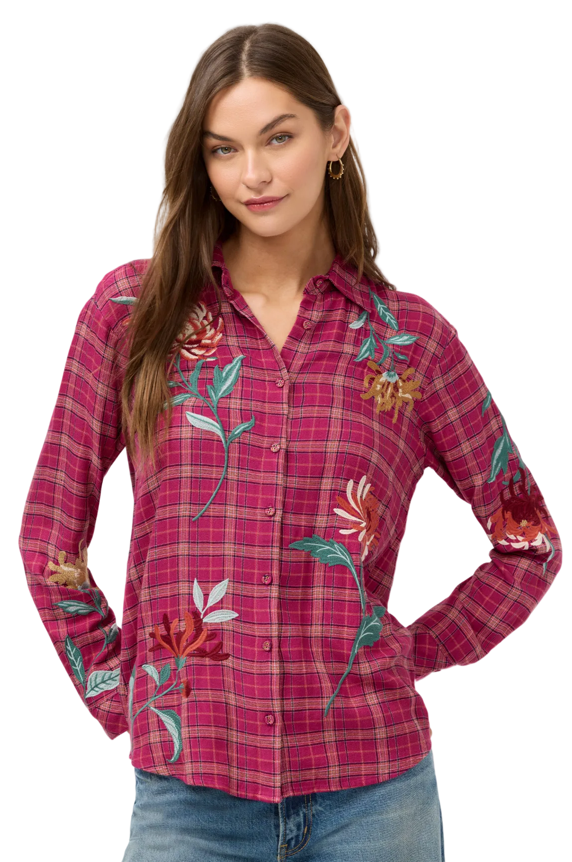 Oversized Shirt Tunic - Weslie