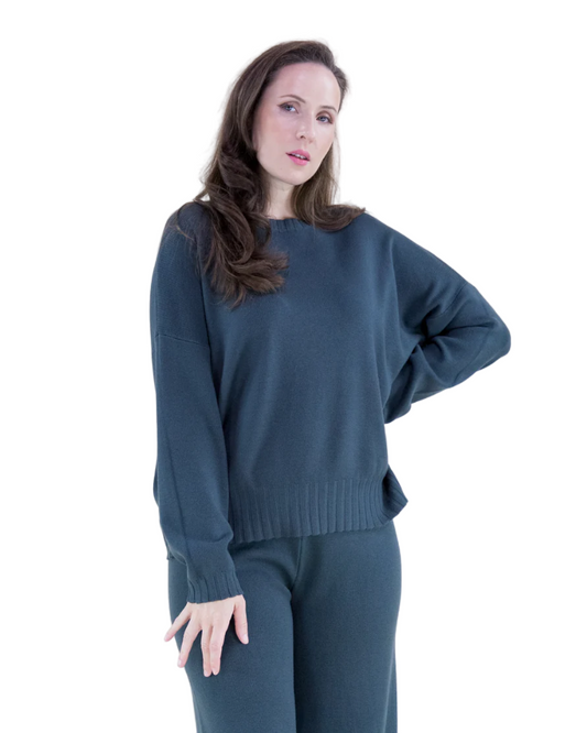 Comfy Crew Neck Pullover Sweater