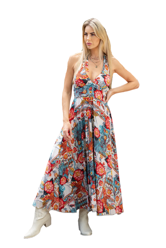 Maxi Halter Dress - Margot