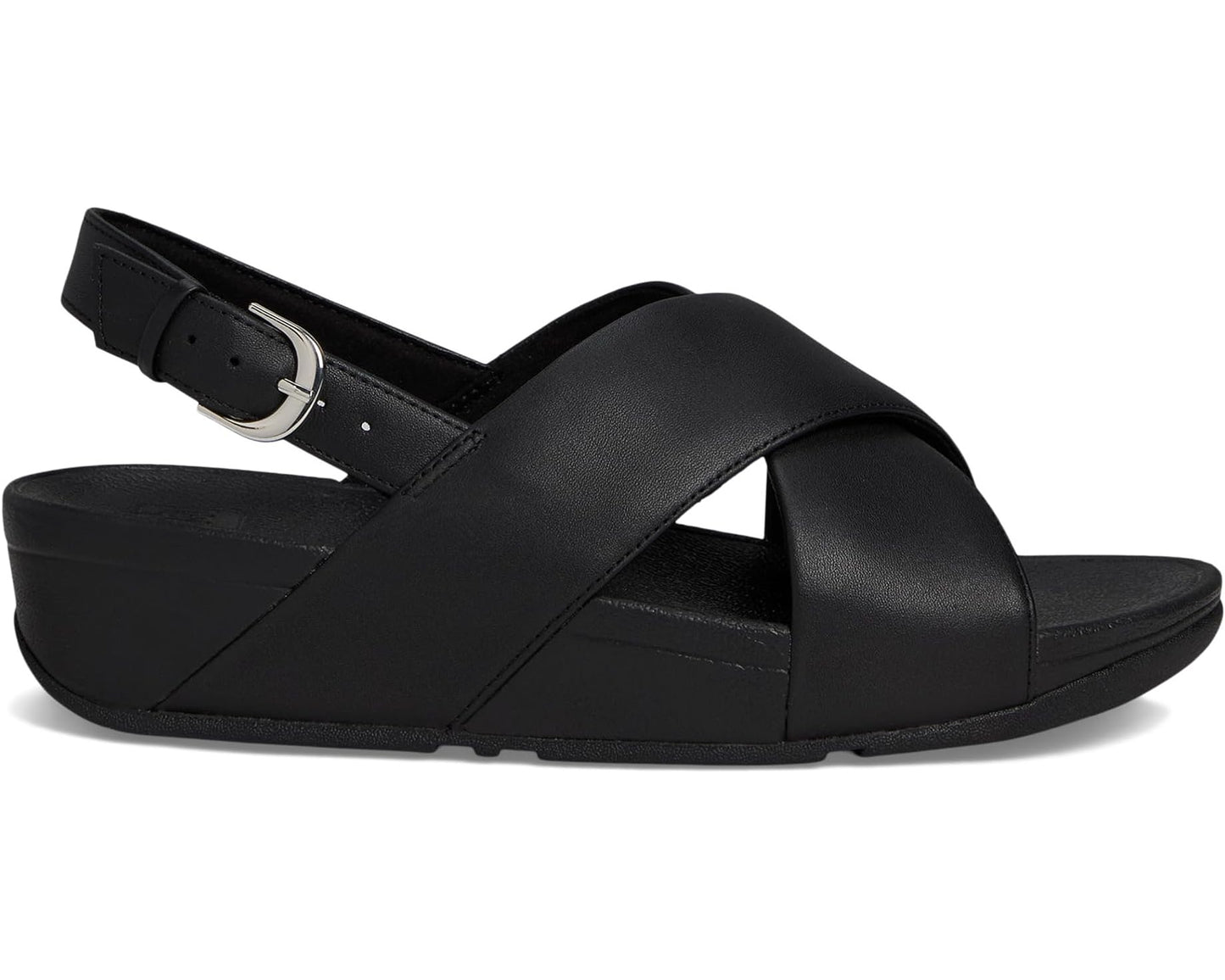 LULU Adjustable Leather Back-Strap Sandals