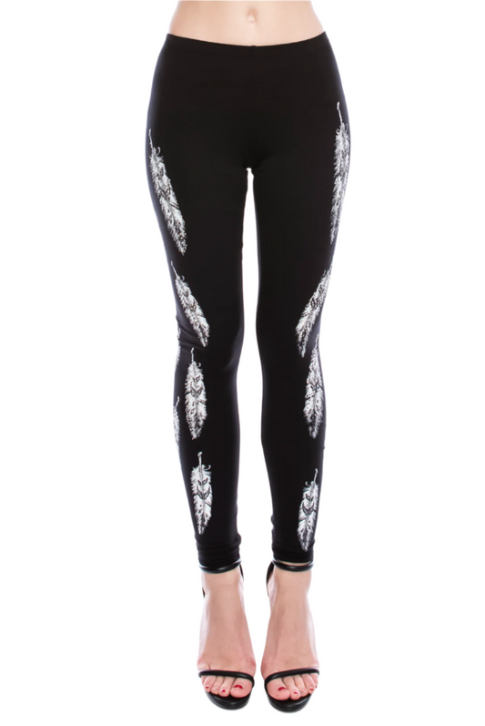 Leggings with Rhinestones