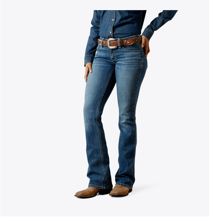 WMS Mid Rise Aisha Boot Cut Jean