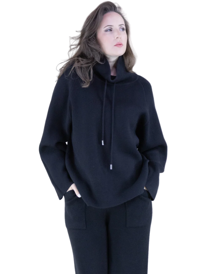 Warm Stand Up Collar Loose Fit Sweater