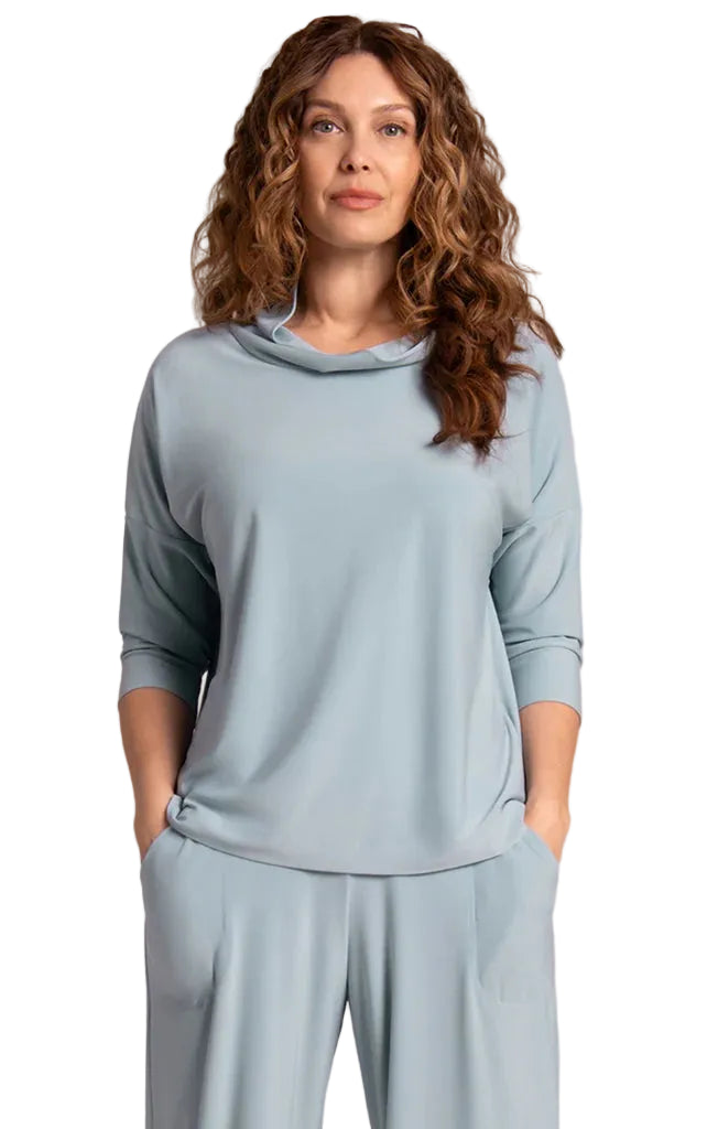 Slouch Sweatshirt, 3/4 Sleeve