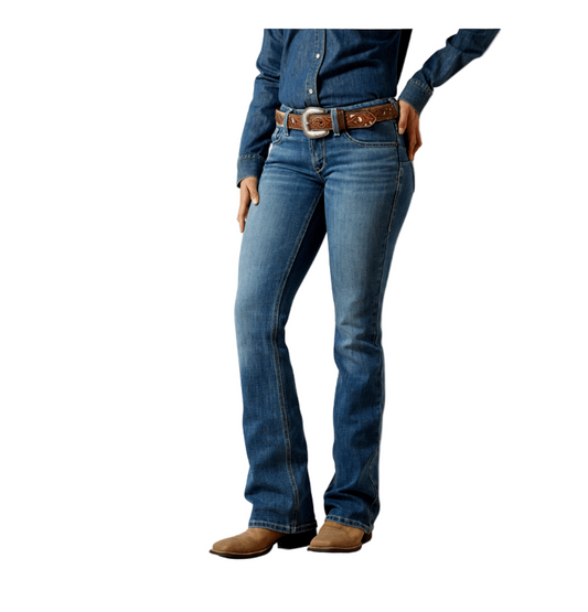 WMS Mid Rise Aisha Boot Cut Jean