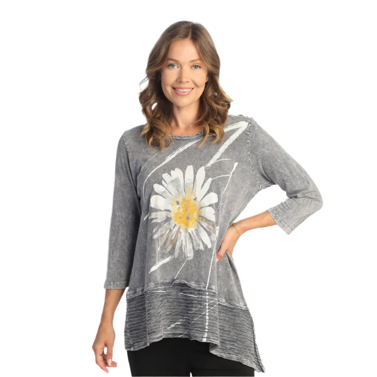 C - Chit Chat 3/4" Sleeve Tunic