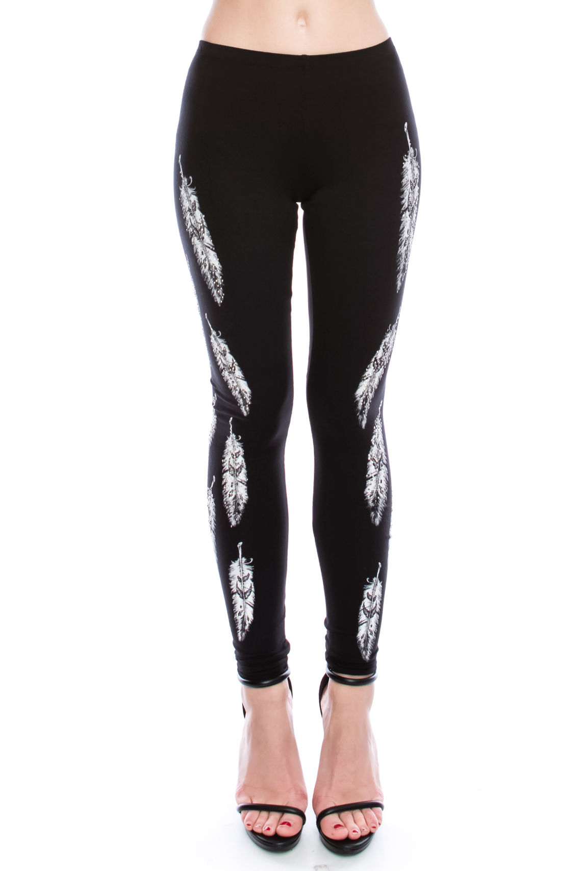 Leggings with Rhinestones