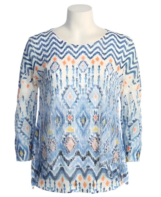 Sublimation Contrast Tunic, Soho