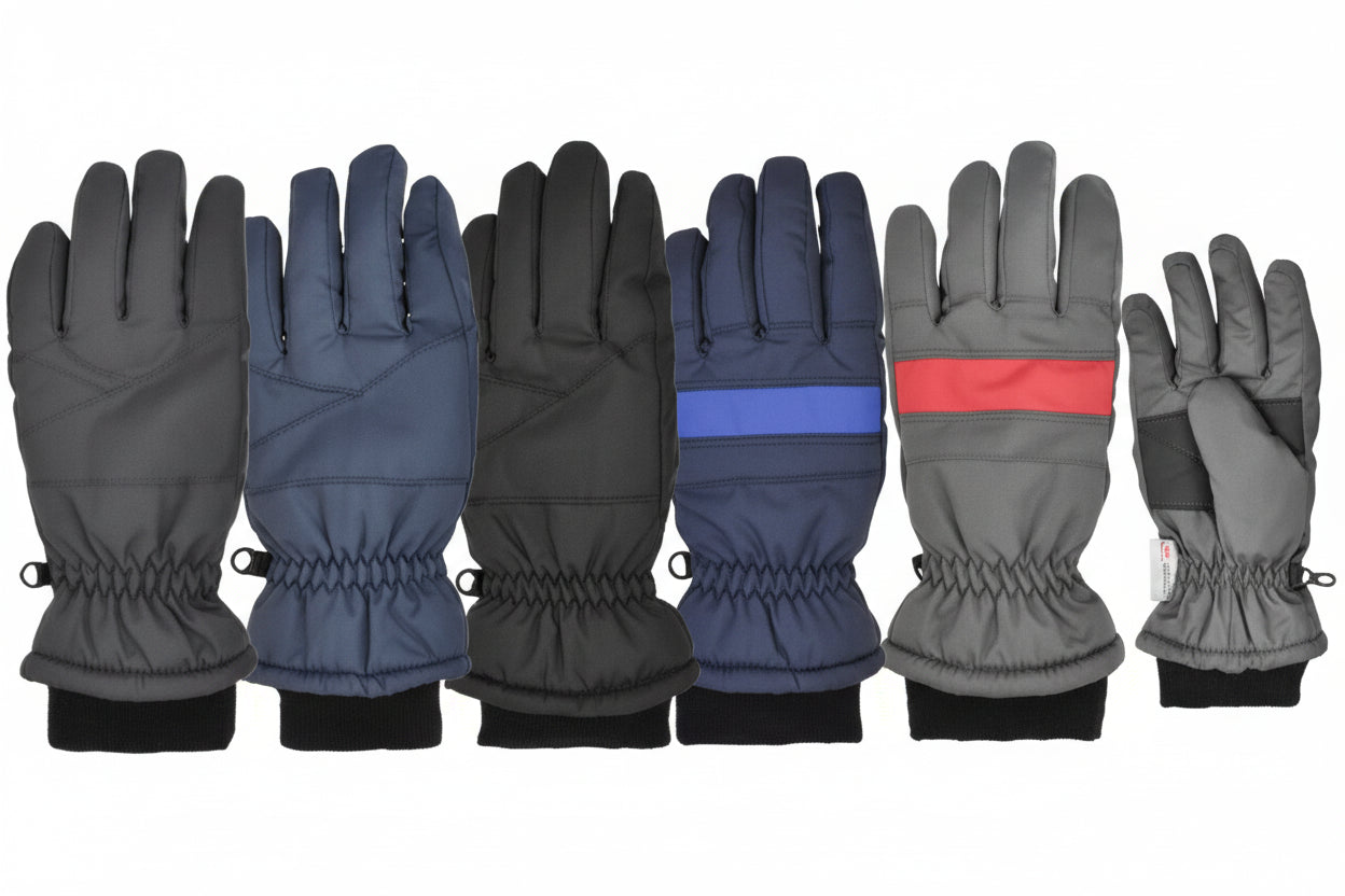 Winter Gloves-Ski Boys Taslon Ski Glove