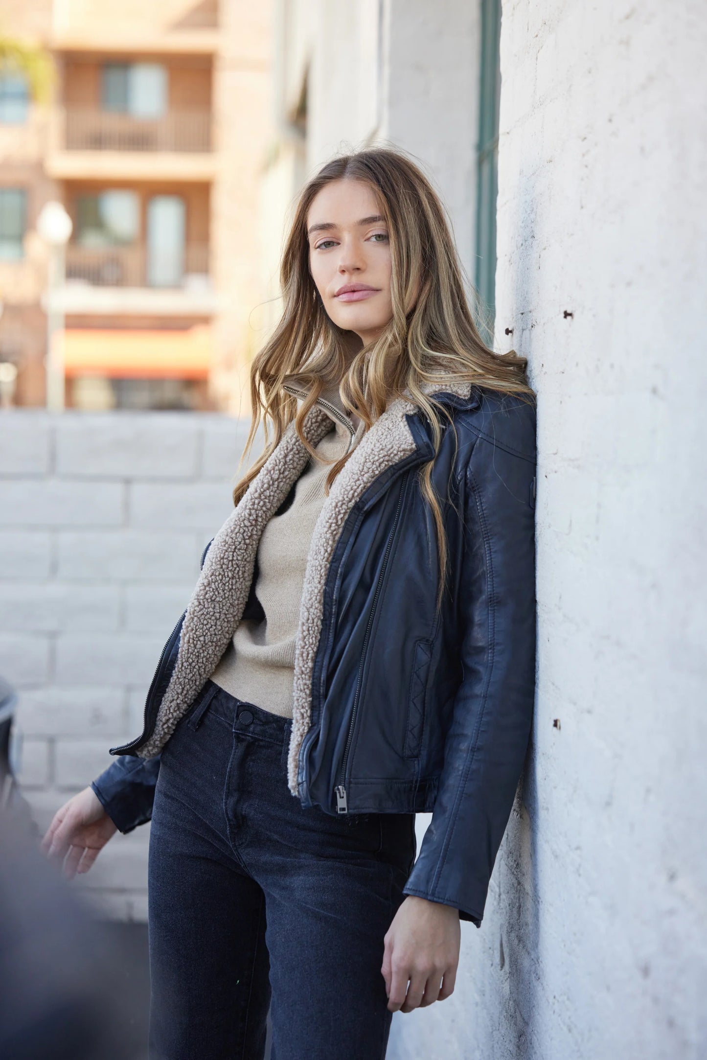 Jenja CF Leather Jacket