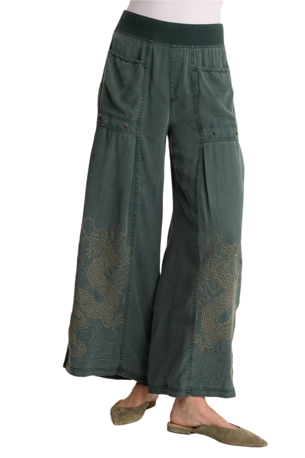 Pheodora Embroidered Pant