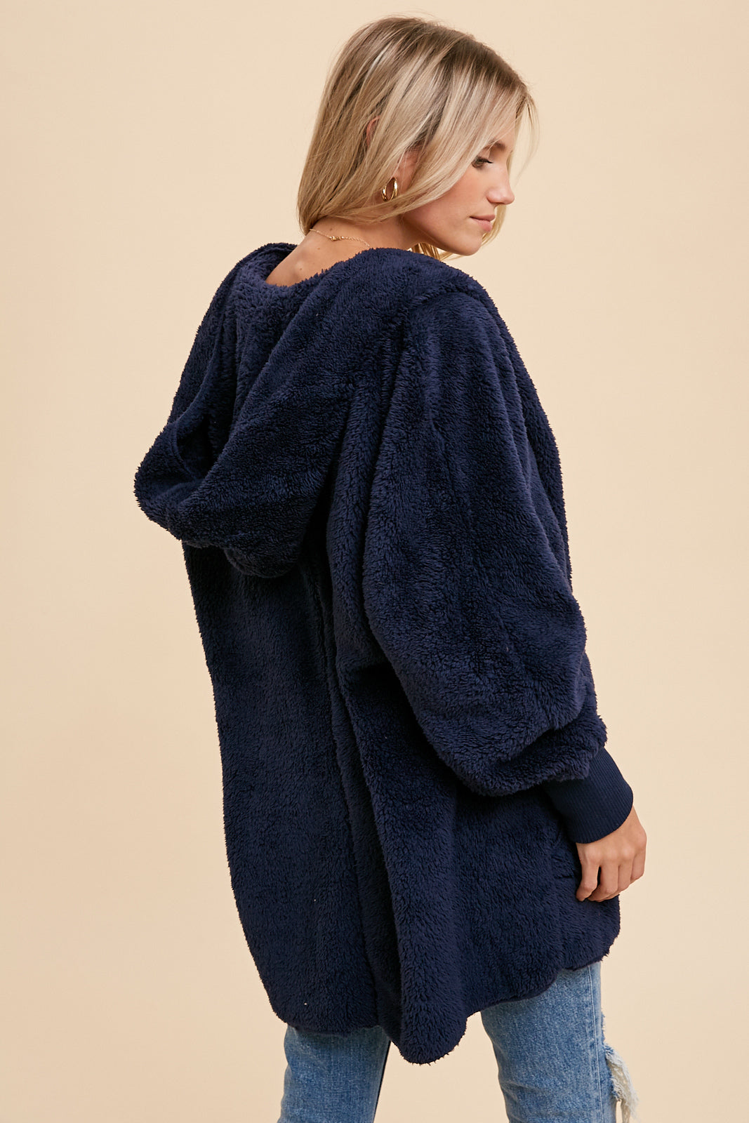 Faux Fur Hooded Jacket