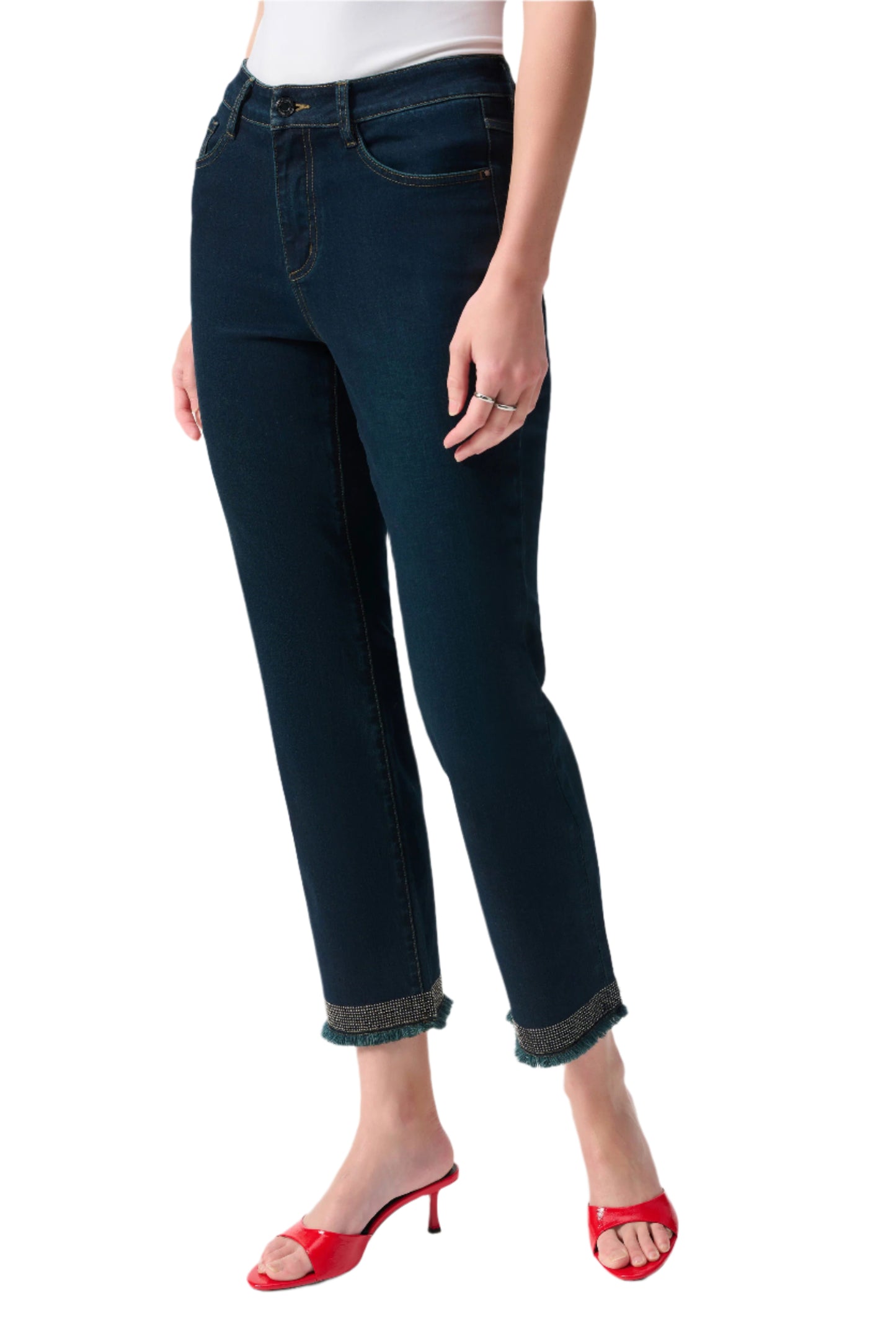 Straight Ankle Length Jeans