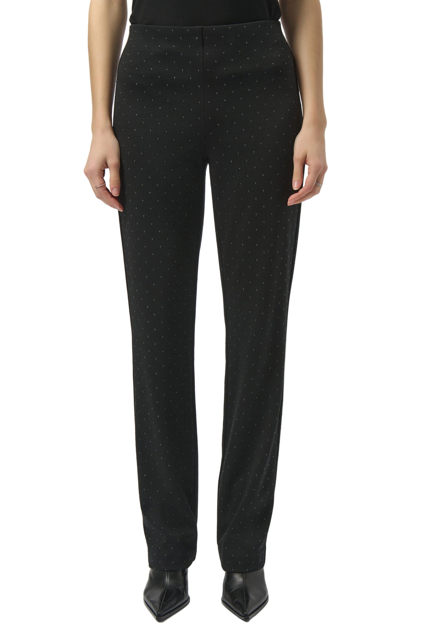 Heavy Knit Dew Drop Straight Leg Pants