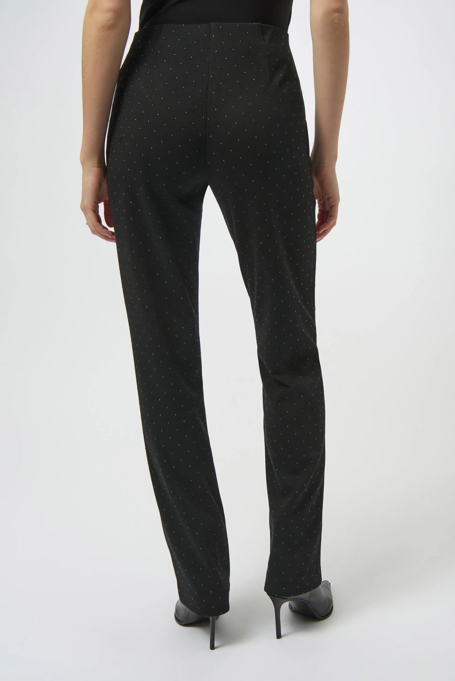 Heavy Knit Dew Drop Straight Leg Pants