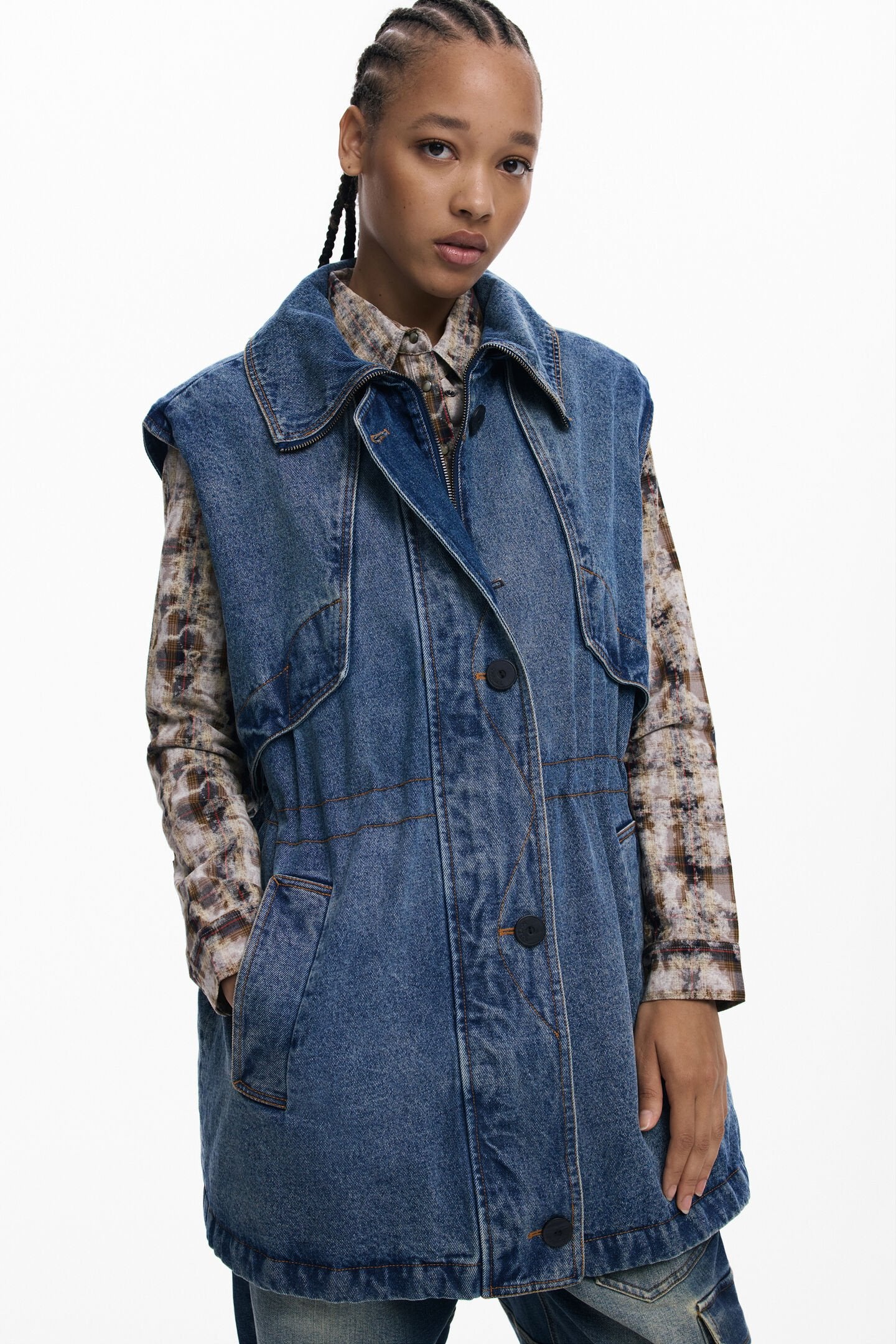 Faux Fur-Trimmed Parka