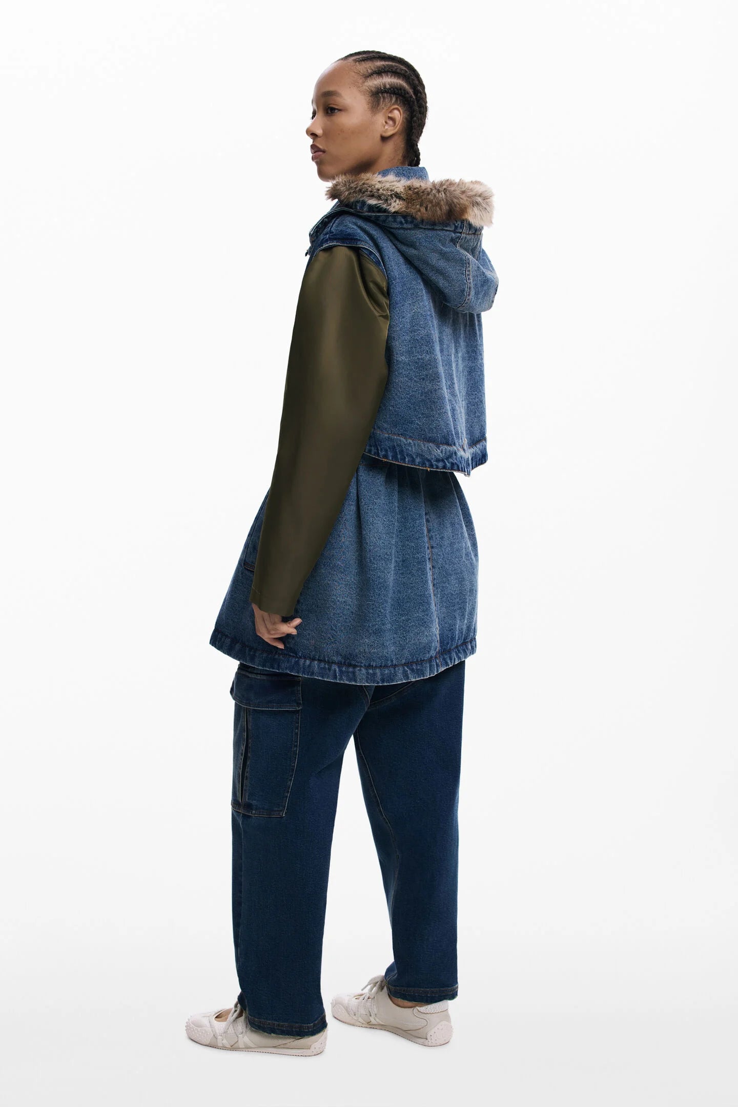 Faux Fur-Trimmed Parka
