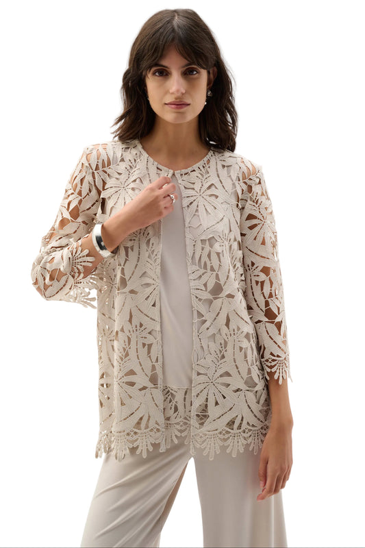Guipure Lace Straight Cover-Up