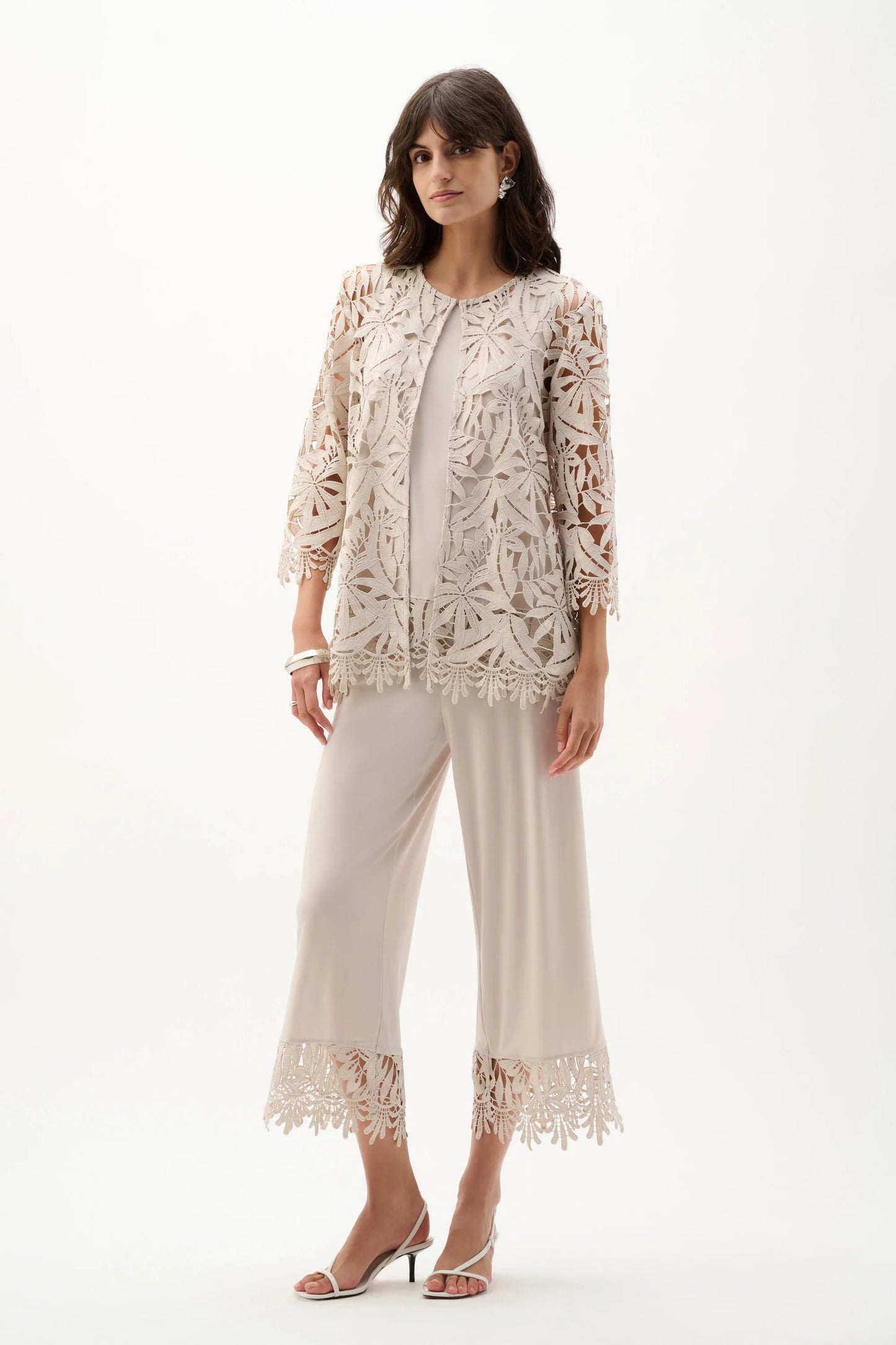 Guipure Lace Straight Cover-Up