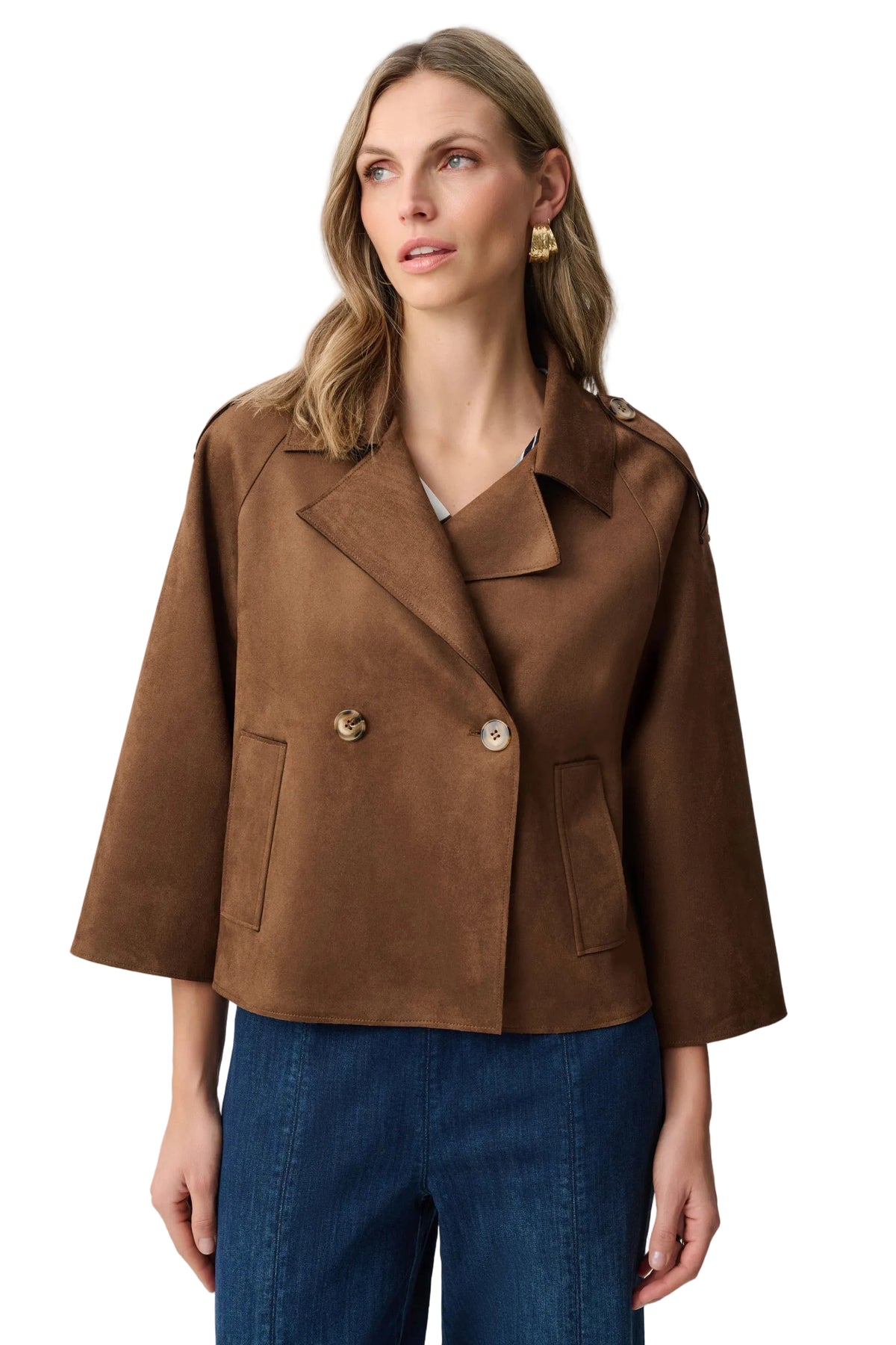 Scuba Suede Boxy Jacket
