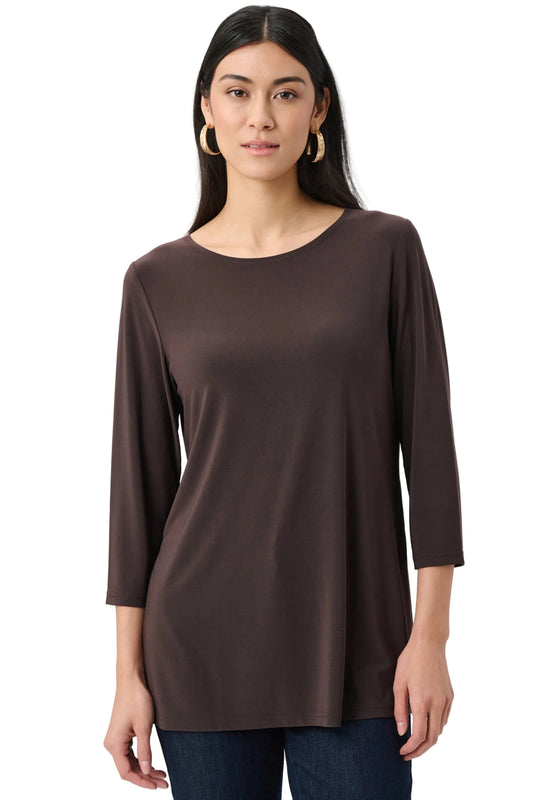 Silky Knit Straight Tunic