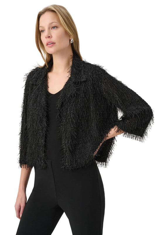 Fringed Short Blazer