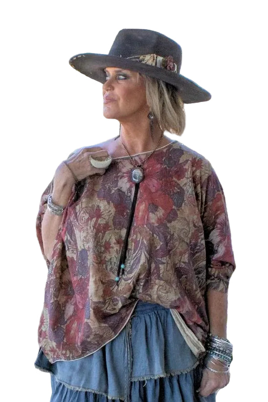 Be Free Top - Woodland Meadow