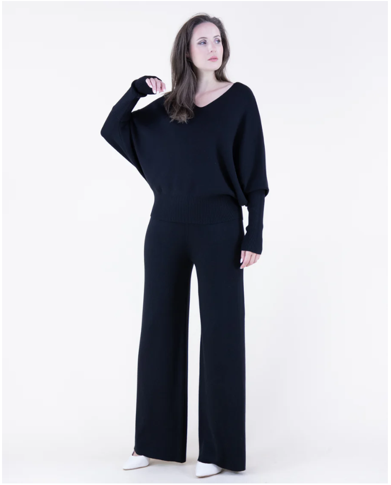 V-Neck Comfy Pullover Sweater