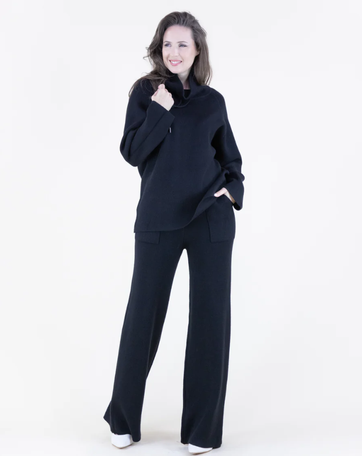 Warm Stand Up Collar Loose Fit Sweater