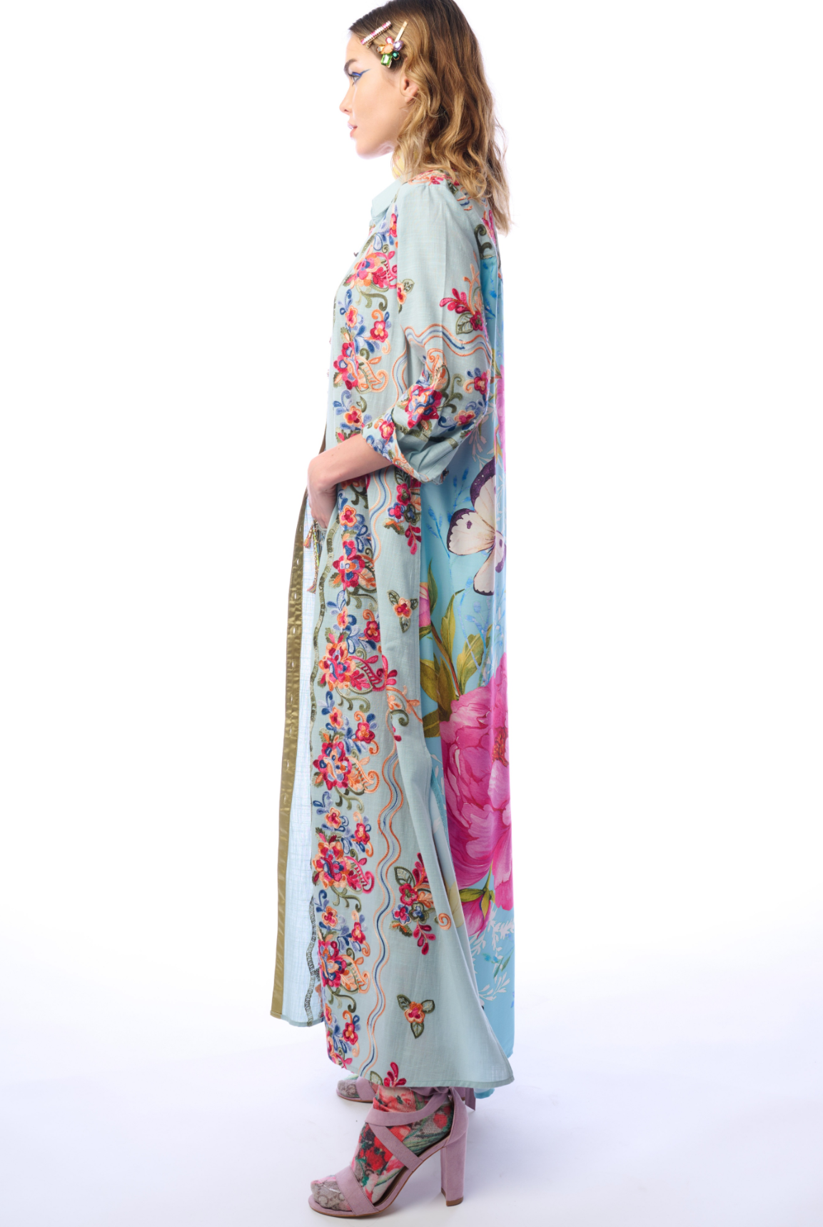 Beauty Mark Maxi Duster