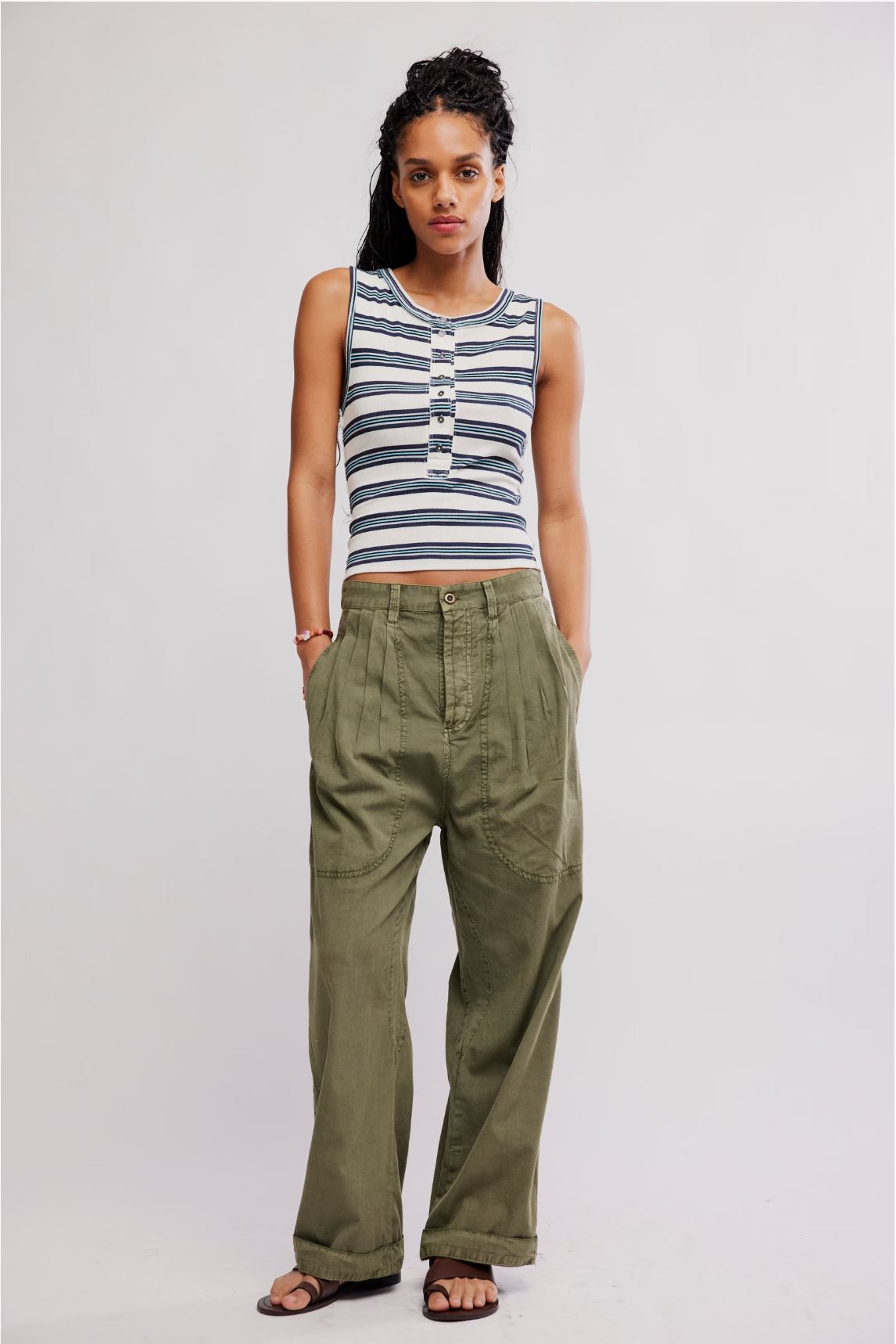 Clover Dropped Trouser