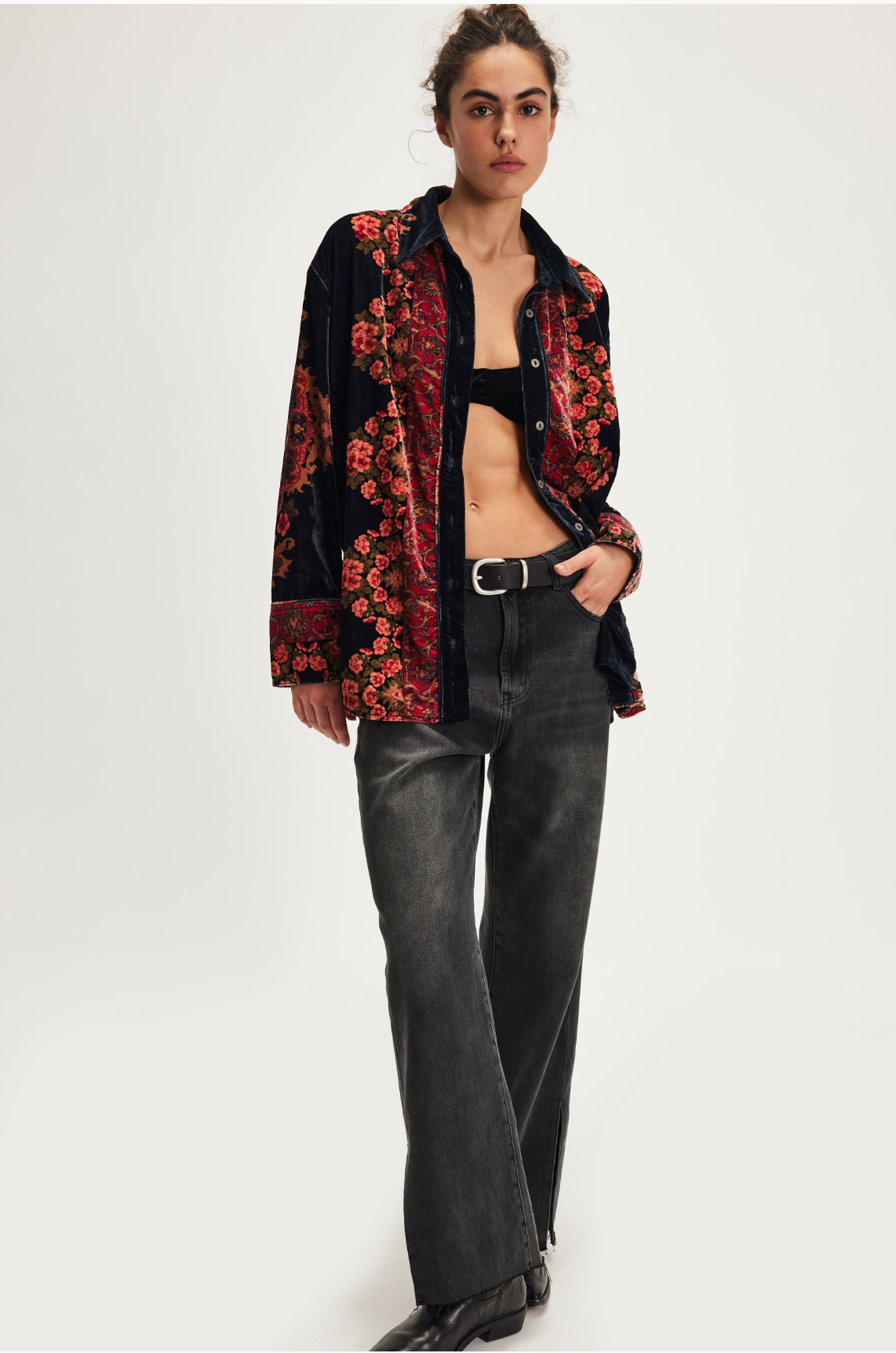 One Night Velvet Top