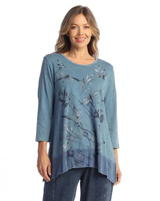 Mineral Washed Tunic - Breeze
