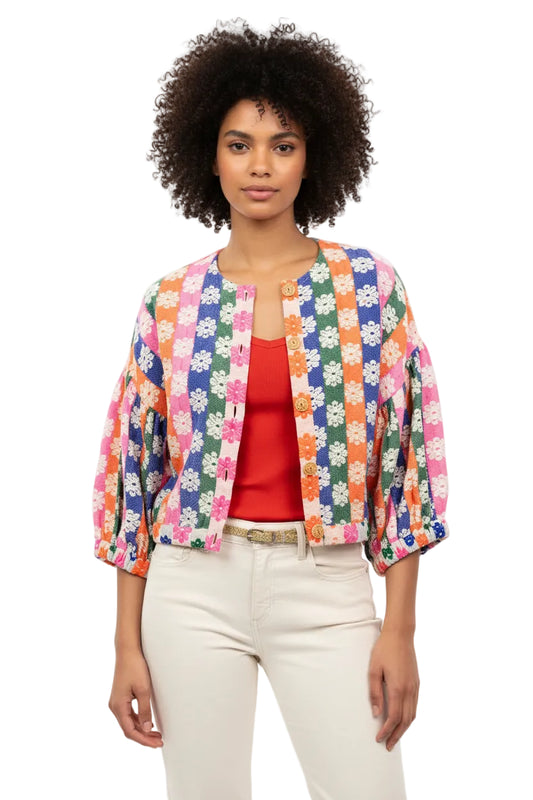 Rainbow Daisy Jacket